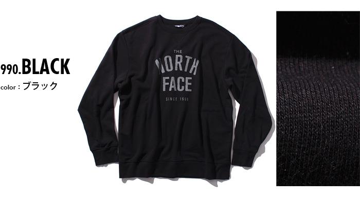 大きいサイズ メンズ THE NORTH FACE ザ ノース フェイス 長袖 トレーナー デザイントレーナー USA 直輸入 nf0a3rugetr