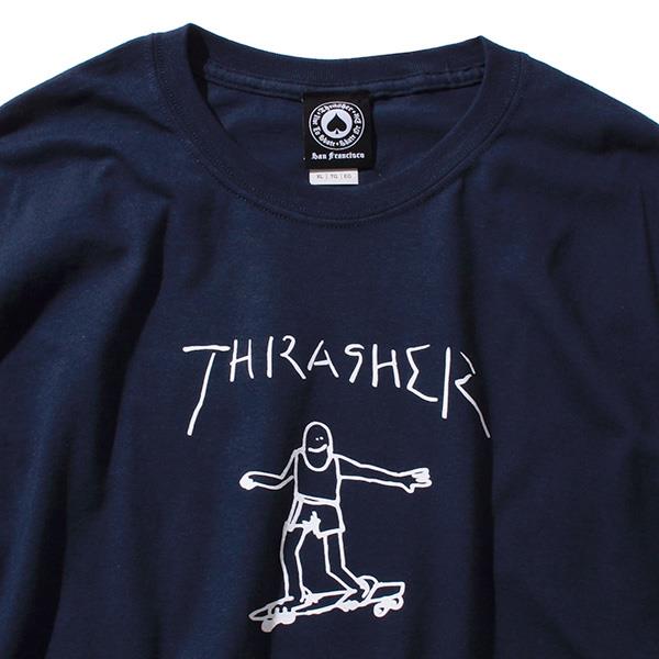 大きいサイズ メンズ THRASHER スラッシャー 半袖Ｔシャツ 半袖 デザイン Tシャツ USA 直輸入 311009