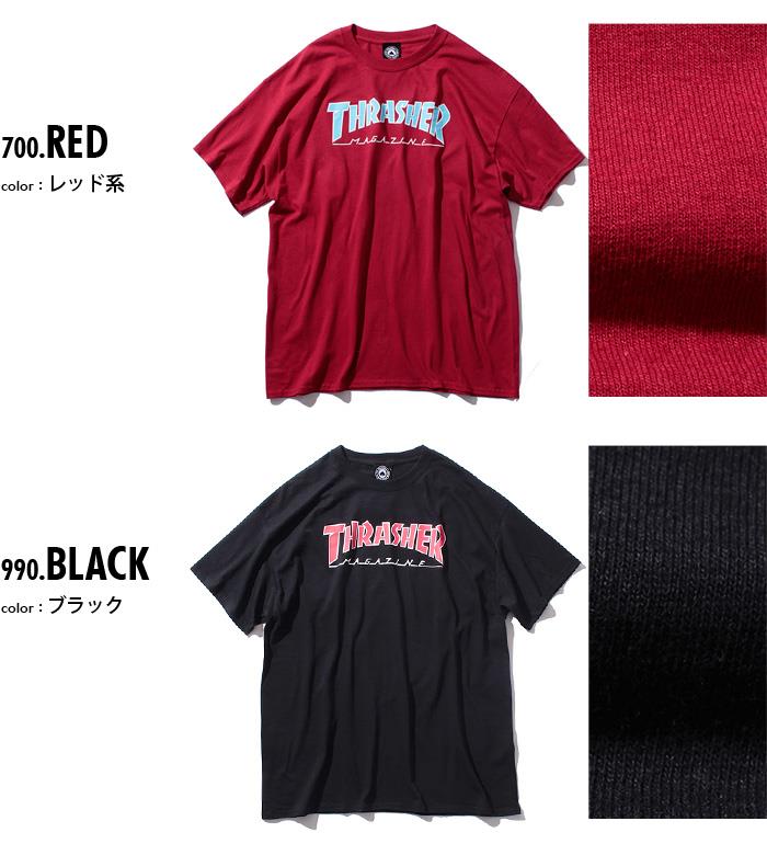 大きいサイズ メンズ THRASHER スラッシャー 半袖Ｔシャツ 半袖 デザイン Tシャツ USA 直輸入 311172