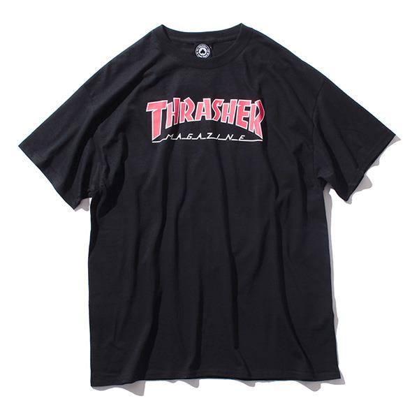 大きいサイズ メンズ THRASHER スラッシャー 半袖Ｔシャツ 半袖 デザイン Tシャツ USA 直輸入 311172