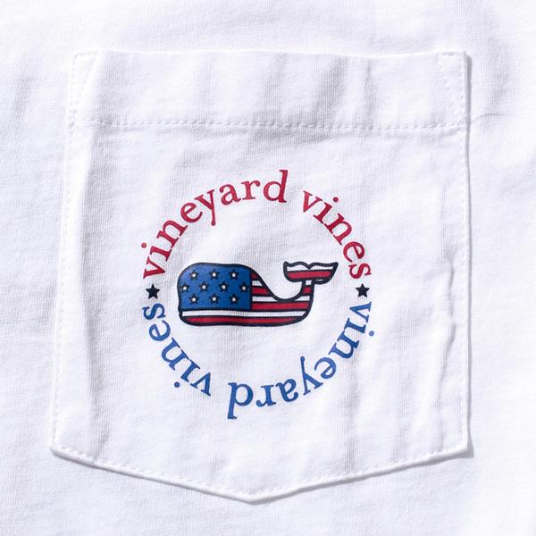 【WEB限定価格】ブランドセール 【大きいサイズ】【メンズ】Vineyard Vines(ヴィニヤードヴァインズ) ポケット付半袖デザインTシャツ【USA直輸入】1v6057