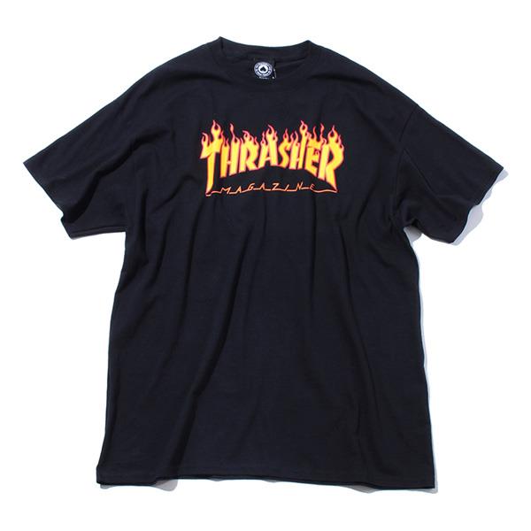 大きいサイズ メンズ THRASHER スラッシャー 半袖Ｔシャツ 半袖 デザイン Tシャツ USA 直輸入 311019