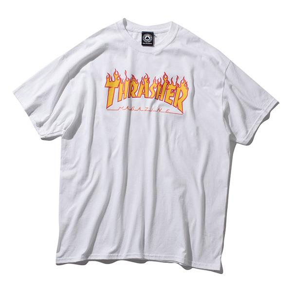 大きいサイズ メンズ THRASHER スラッシャー 半袖Ｔシャツ 半袖 デザイン Tシャツ USA 直輸入 311019