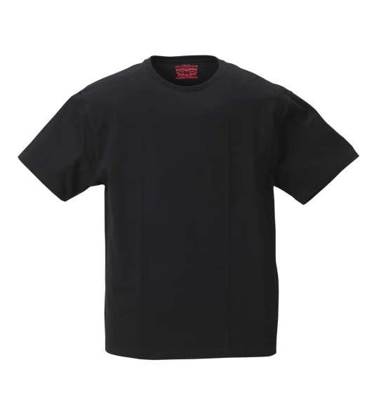 大きいサイズ メンズ Levi's 2Pクルーネック半袖Tシャツ ブラック 1178-8580-2 2L 3L 4L 5L 6L 8L