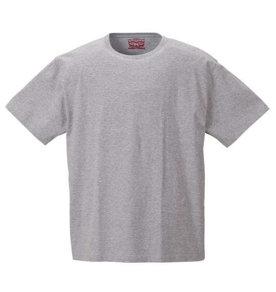 大きいサイズ メンズ Levi's 2Pクルーネック半袖Tシャツ モクグレー 1178-8580-3 2L 3L 4L 5L 6L 8L