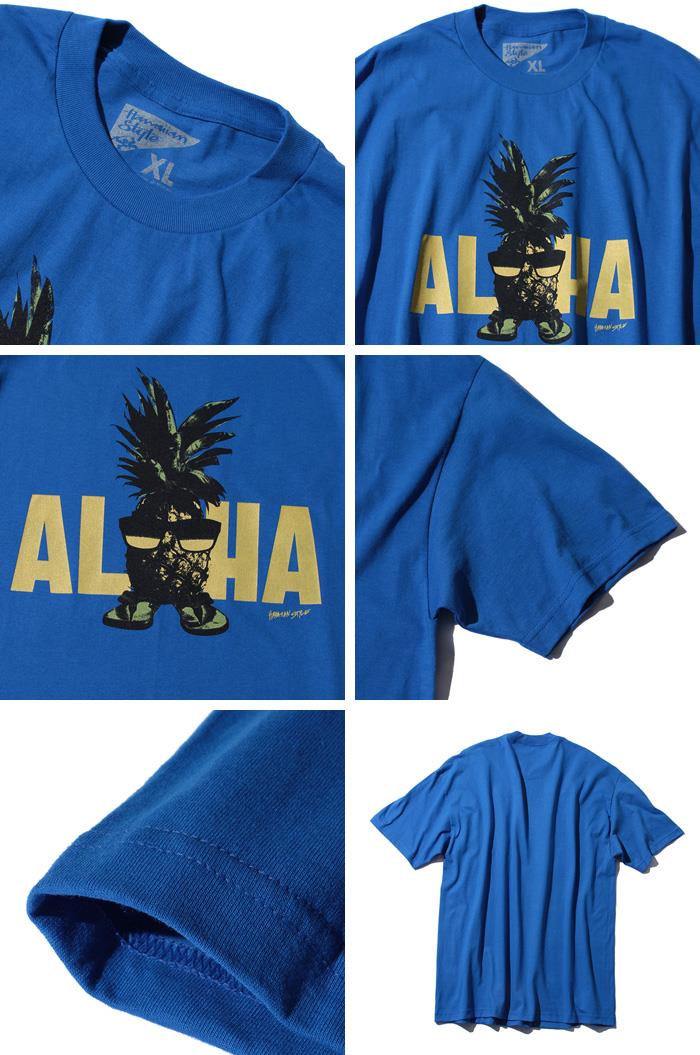 【WEB限定価格】【lo0511】大きいサイズ メンズ HAWAIIAN STYLE ハワイアンスタイル LOCAL MOTION ローカルモーション 半袖 Ｔシャツ プリント 半袖Tシャツ USA 直輸入 mts-5301