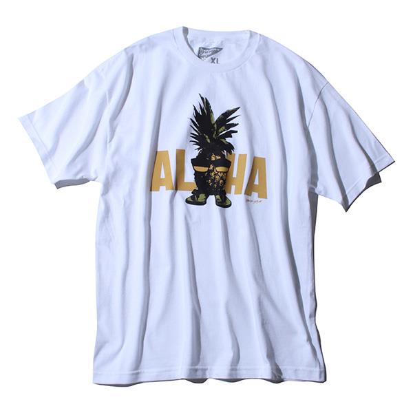 【WEB限定価格】【lo0511】大きいサイズ メンズ HAWAIIAN STYLE ハワイアンスタイル LOCAL MOTION ローカルモーション 半袖 Ｔシャツ プリント 半袖Tシャツ USA 直輸入 mts-5301