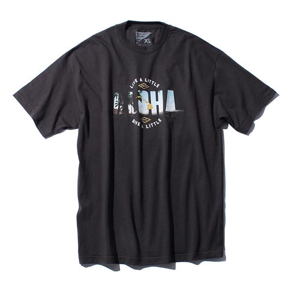 【WEB限定価格】【lo0511】大きいサイズ メンズ HAWAIIAN STYLE ハワイアンスタイル LOCAL MOTION ローカルモーション 半袖 Ｔシャツ プリント 半袖Tシャツ USA 直輸入 mts-5424