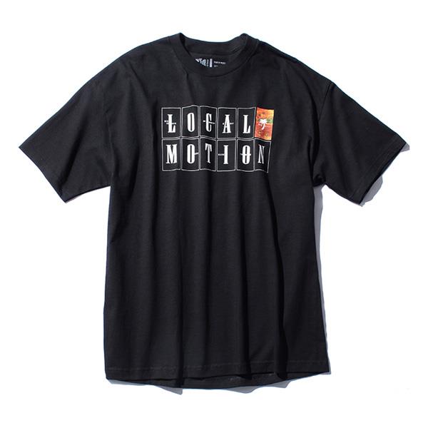 【WEB限定価格】【lo0511】大きいサイズ メンズ LOCAL MOTION ローカルモーション プリント 半袖 Tシャツ USA 直輸入 smt-5312