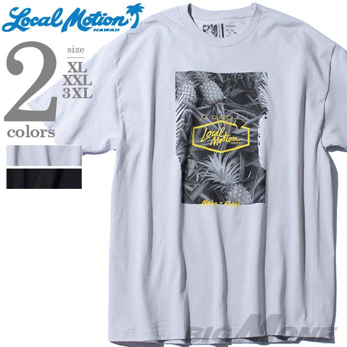 【WEB限定価格】【lo0511】大きいサイズ メンズ LOCAL MOTIONローカルモーション プリント 半袖 Tシャツ USA 直輸入 smt-5420