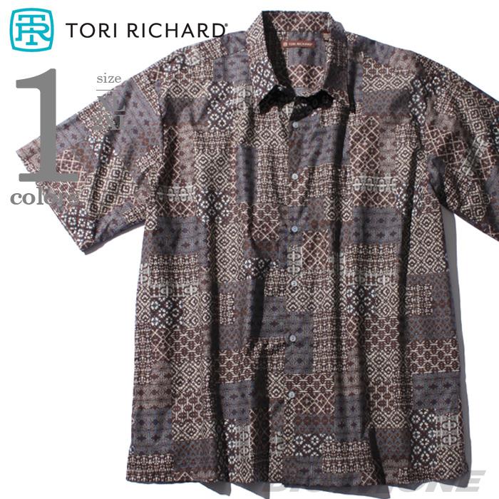大きいサイズ メンズ TORI RICHARD トリリチャード 半袖 アロハシャツ MADE IN HAWAII 03006453
