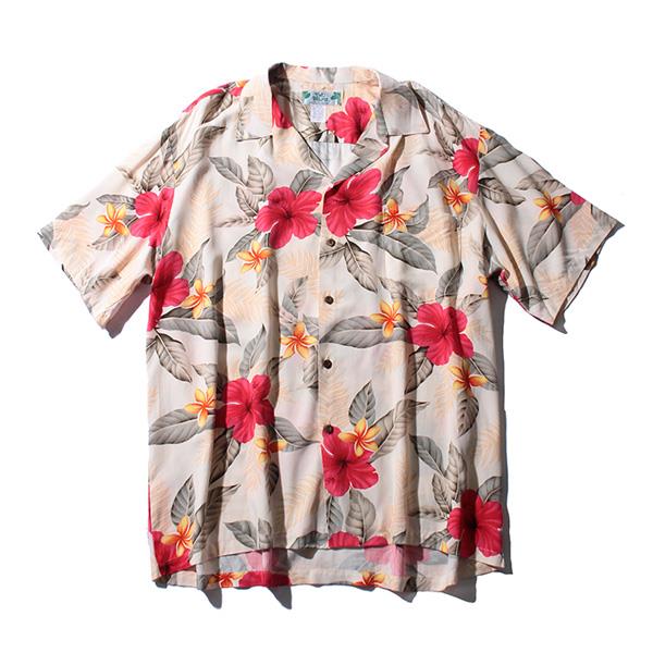 【WEB限定価格】大きいサイズ メンズ TWO PALMS (トゥーパームス) 半袖アロハシャツ MADE IN HAWAII 501r-l-lc