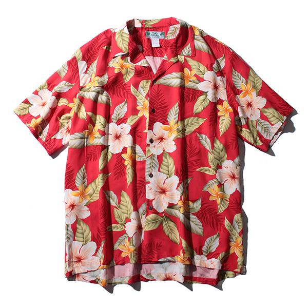 【WEB限定価格】大きいサイズ メンズ TWO PALMS (トゥーパームス) 半袖アロハシャツ MADE IN HAWAII 501r-l-lr