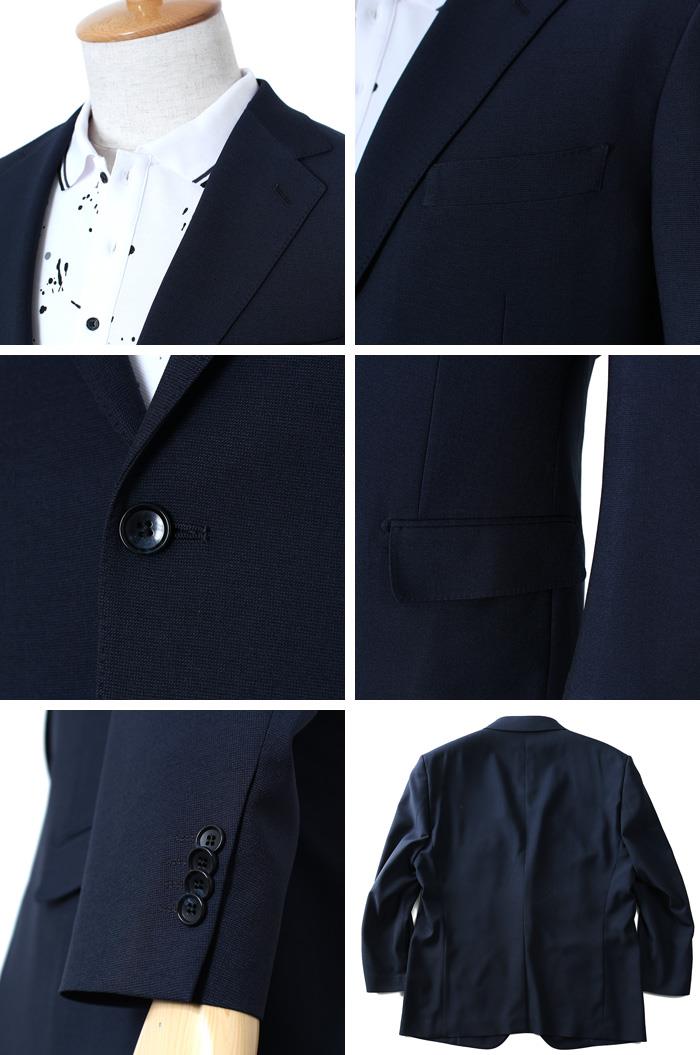 【WEB限定価格】大きいサイズ メンズ SARTORIA BELLINI COOLMAX シングル2ツ釦ジャケット 20046-25