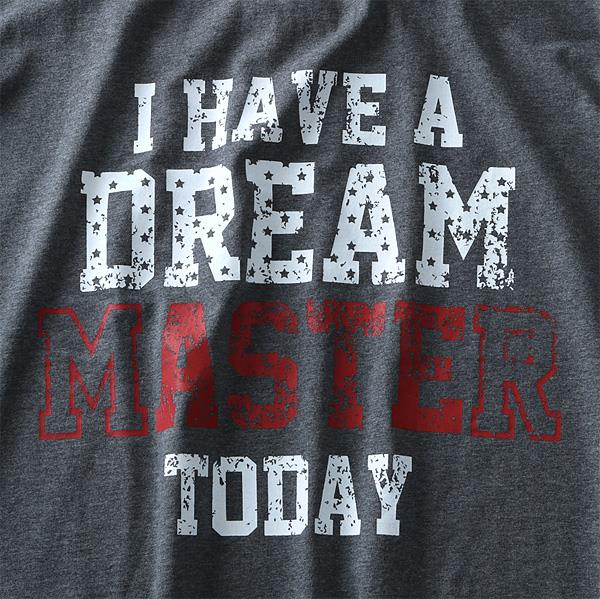 【WEB限定価格】大きいサイズ メンズ DREAM MASTER ドリームマスター 半袖 Ｔシャツ プリント 半袖Tシャツ dm-hls6103