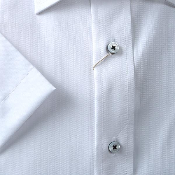 【WEB限定価格】【pd0527】大きいサイズ メンズ DANIEL DODD 半袖 Ｙシャツ 半袖 ワイシャツ セミワイド ストレッチ 形態安定 d584az102
