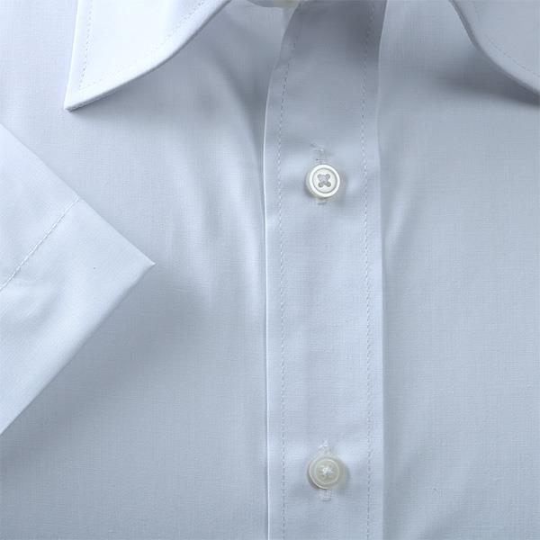 大きいサイズ メンズ NEWS PRESS ビジネス Ｙシャツ 半袖 ワイシャツ レギュラー セミワイド ビジネスシャツ 形態安定 ehnp90-2