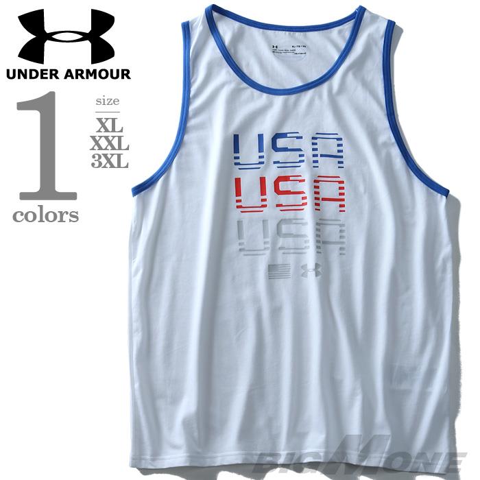 【WEB限定価格】ブランドセール 【大きいサイズ】【メンズ】UNDER ARMOUR(アンダーアーマー) プリントタンクトップ(USA)【USA直輸入】1309795