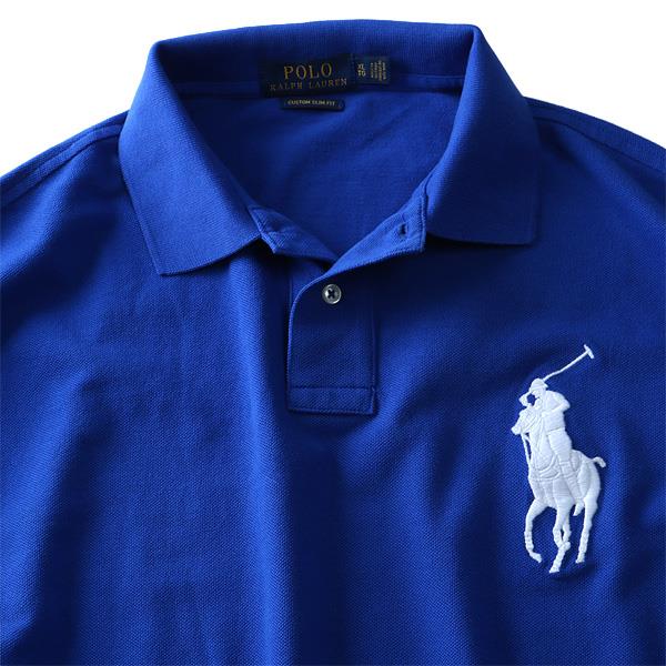 【WEB限定価格】大きいサイズ メンズ POLO RALPH LAUREN ポロ ラルフローレン ロゴ刺繍 半袖 鹿の子 ポロシャツ XL XXL USA 直輸入 710692227