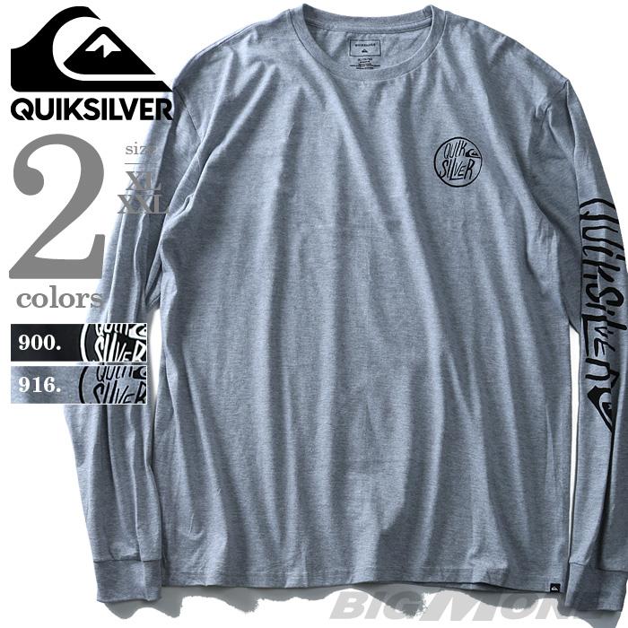 【WEB限定価格】ブランドセール 【大きいサイズ】【メンズ】Quiksilver(クイックシルバー) プリントロングTシャツ【USA直輸入】aqyzt05021