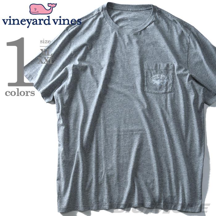 【WEB限定価格】ブランドセール 【大きいサイズ】【メンズ】Vineyard Vines(ヴィニヤードヴァインズ) ポケット付き半袖プリントTシャツ【USA直輸入】1v6066