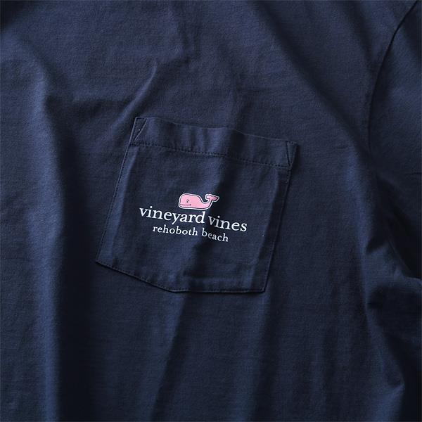 【WEB限定価格】ブランドセール 【大きいサイズ】【メンズ】Vineyard Vines(ヴィニヤードヴァインズ) ポケット付き半袖プリントTシャツ【USA直輸入】1v6112