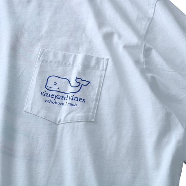 【WEB限定価格】【大きいサイズ】【メンズ】Vineyard Vines(ヴィニヤードヴァインズ) ポケット付き半袖プリントTシャツ【USA直輸入】1v6119