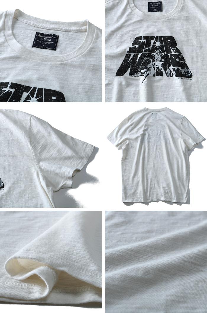 【WEB限定価格】ブランドセール 【大きいサイズ】【メンズ】Abercrombie＆Fitch(アバクロ) 半袖デザインTシャツ【USA直輸入】123-238-2295