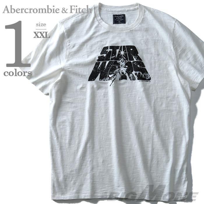 【WEB限定価格】ブランドセール 【大きいサイズ】【メンズ】Abercrombie＆Fitch(アバクロ) 半袖デザインTシャツ【USA直輸入】123-238-2295