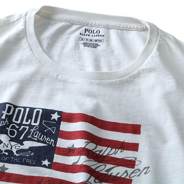 ブランドセール 【大きいサイズ】【メンズ】POLO RALPH LAUREN(ポロ ラルフローレン) 半袖プリントTシャツ【USA直輸入】710685946001