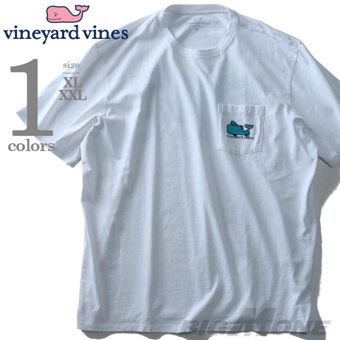 【WEB限定価格】ブランドセール 【大きいサイズ】【メンズ】Vineyard Vines(ヴィニヤードヴァインズ) ポケット付き半袖プリントTシャツ【USA直輸入】1v000007