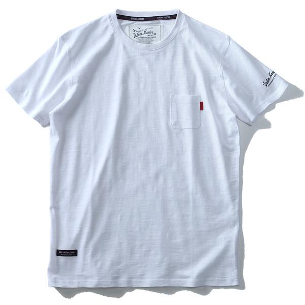 大きいサイズ メンズ DREAM MASTER ドリームマスター 半袖 Tシャツ ポケット付 半袖Tシャツ dm-hlf6115
