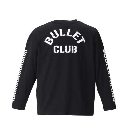 大きいサイズ メンズ 新日本プロレス BULLET CLUB長袖Tシャツ (ビッグロゴ) ブラック 1178-8370-1 3L 4L 5L 6L 8L