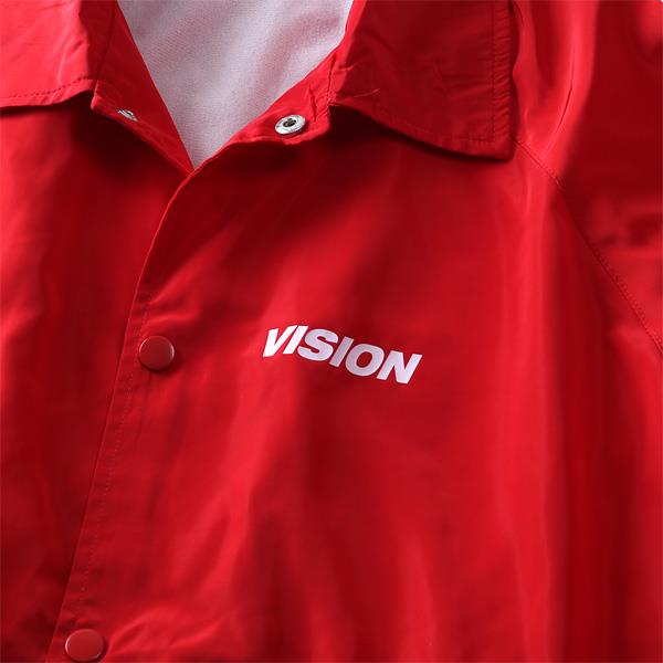 大きいサイズ メンズ VISION STREET WEAR バックプリント付 コート ジャケット アウター 8704102