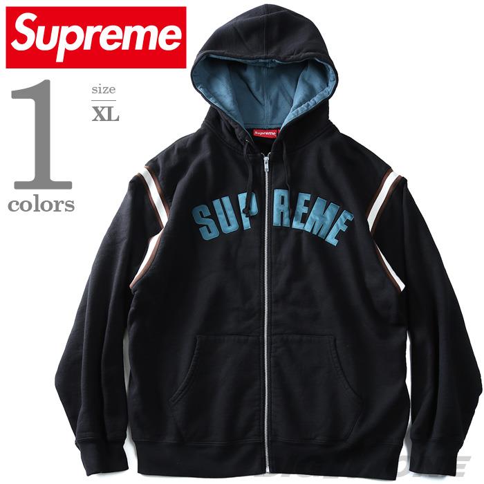 SUPREME  【激レア】大きいサイズ　XL ジップアップパーカー