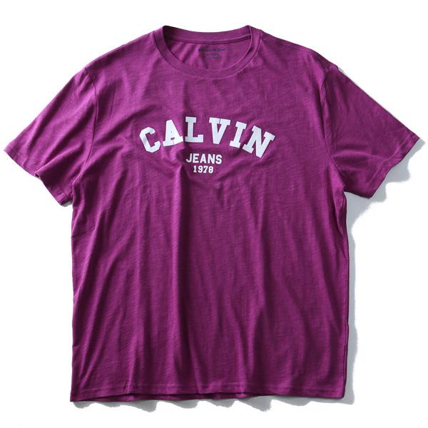 【WEB限定価格】ブランドセール 【大きいサイズ】【メンズ】CALVIN KLEIN JEANS(カルヴァンクラインジーンズ) デザイン半袖Tシャツ【USA直輸入】41t7156