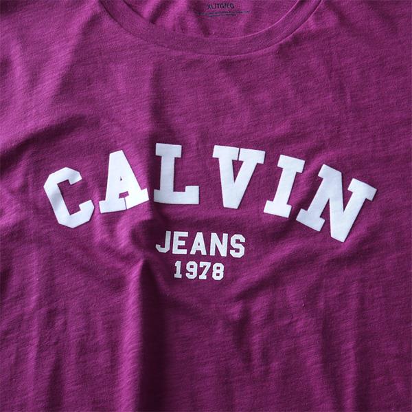 【WEB限定価格】ブランドセール 【大きいサイズ】【メンズ】CALVIN KLEIN JEANS(カルヴァンクラインジーンズ) デザイン半袖Tシャツ【USA直輸入】41t7156