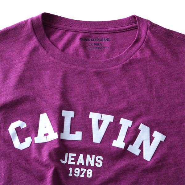 【WEB限定価格】ブランドセール 【大きいサイズ】【メンズ】CALVIN KLEIN JEANS(カルヴァンクラインジーンズ) デザイン半袖Tシャツ【USA直輸入】41t7156