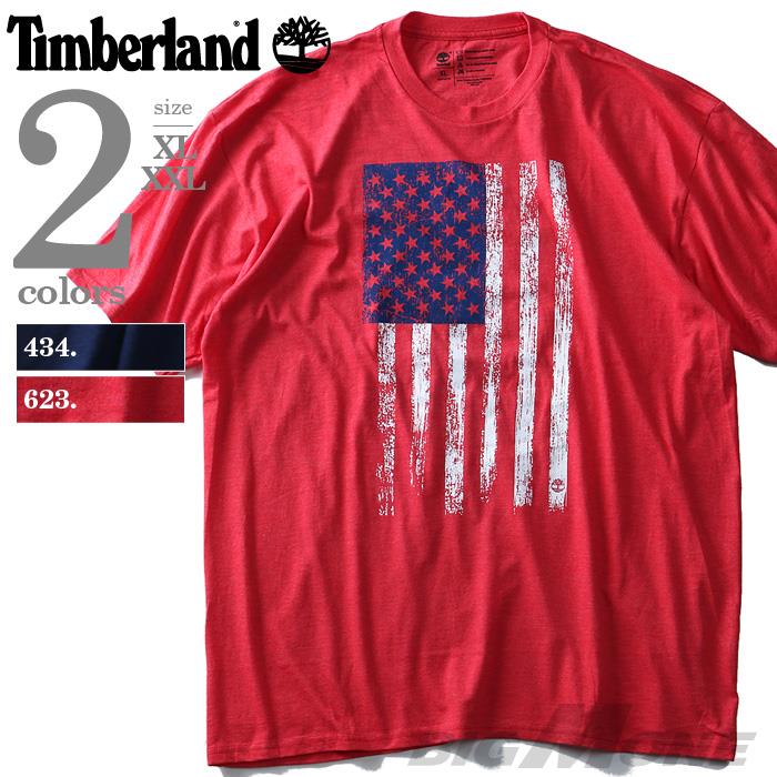 大きいサイズ メンズ TIMBERLAND ティンバーランド 半袖 Ｔシャツ プリント 半袖Tシャツ USA 直輸入 tb0a3k51