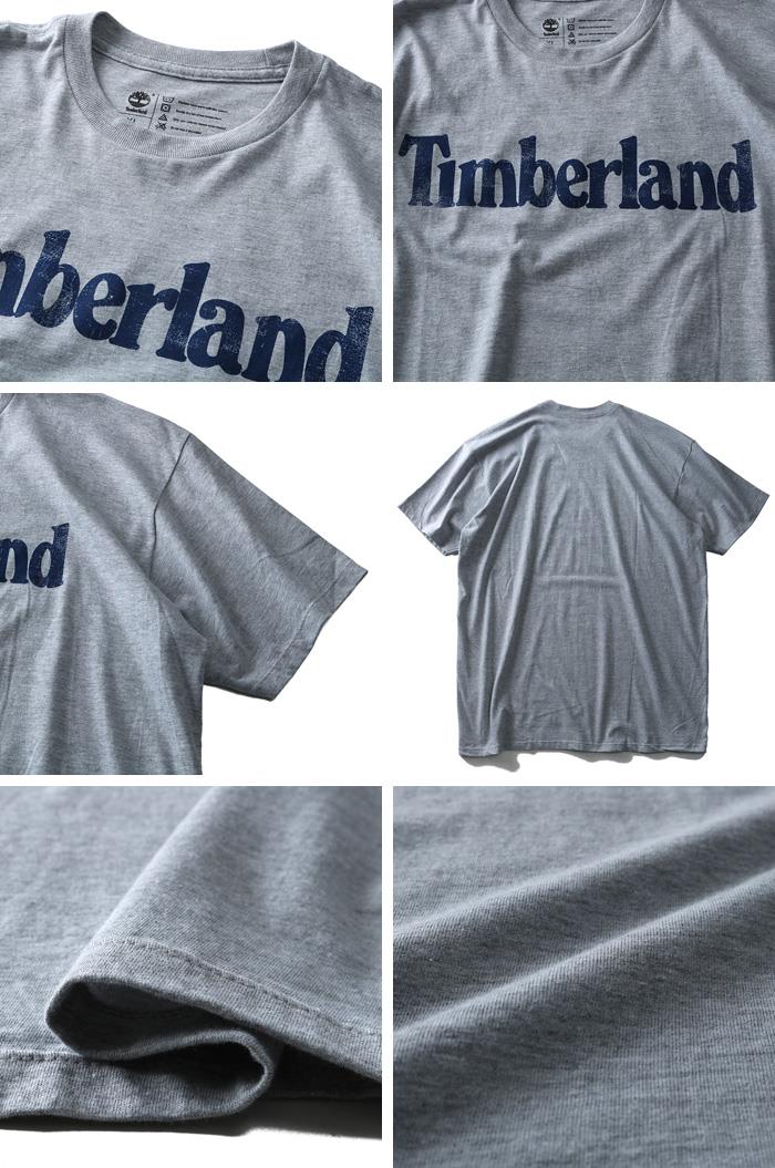 大きいサイズ メンズ TIMBERLAND ティンバーランド 半袖 Ｔシャツ ロゴ プリント 半袖Tシャツ USA 直輸入 tb0a11gy