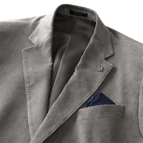 【WEB限定価格】大きいサイズ メンズ SARTORIA BELLINI マイクロコール 2ツ釦 ジャケット azjk3218603