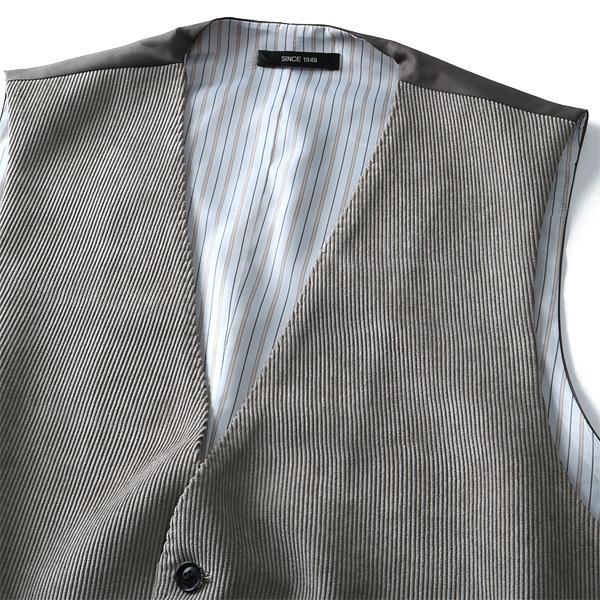 【WEB限定価格】大きいサイズ メンズ SARTORIA BELLINI マイクロコール ベスト azv3218603