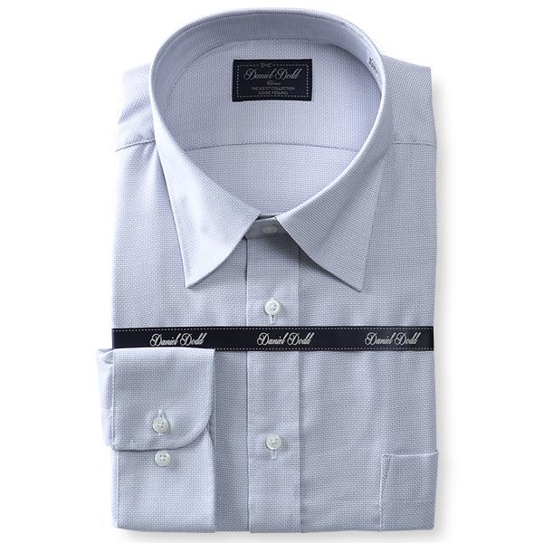 2点目半額 大きいサイズ メンズ DANIEL DODD ビジネス Ｙシャツ 形態安定 長袖 ワイシャツ レギュラー ストレッチ ビジネスシャツ eadn85-77