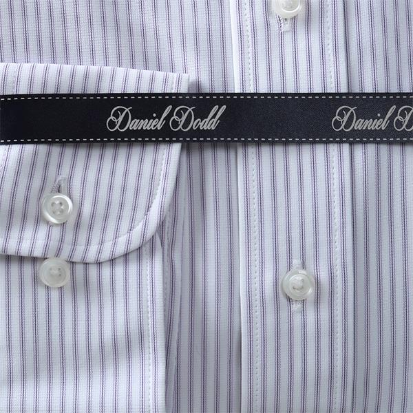 2点目半額 大きいサイズ メンズ DANIEL DODD ビジネス Ｙシャツ 形態安定 長袖 ニット ワイシャツ ボタンダウン 吸水速乾 ストレッチ ビジネスシャツ ewdn81-63
