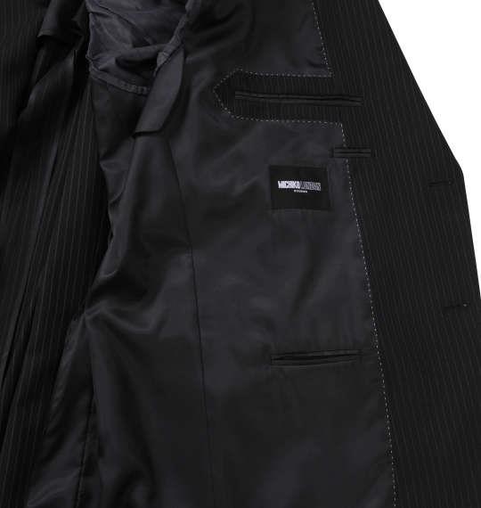 大きいサイズ メンズ MICHIKO LONDON KOSHINO シングル 2ツ釦 スーツ ブラック 1152-8301-1 4L 5L 6L 7L 8L
