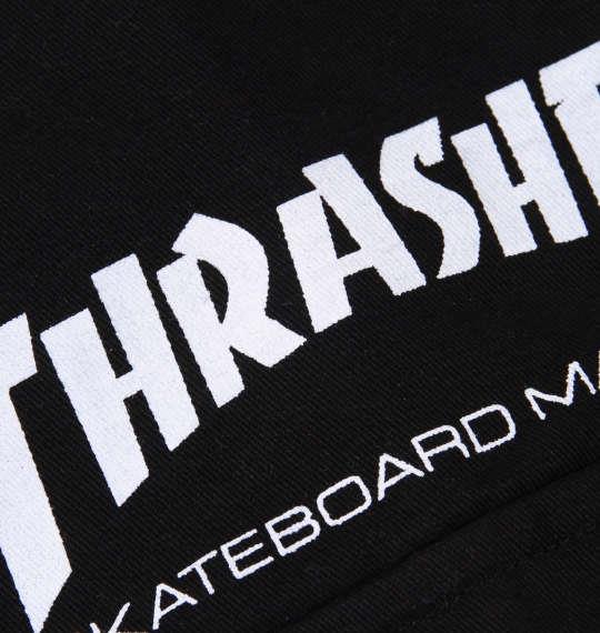 大きいサイズ メンズ THRASHER 長袖ワークシャツ ブラック 1177-8320-2 3L 4L 5L 6L 8L