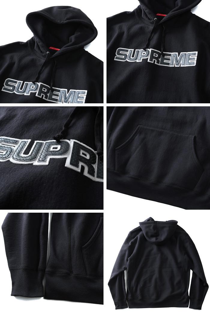 大きいサイズ メンズ SUPREME シュプリーム 長袖 プルパーカー USA 直輸入 fw18sw30