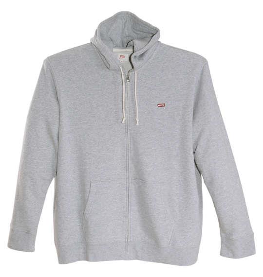 大きいサイズ メンズ Levi's フルジップパーカー モクグレー 1178-9110-1 2XL 3XL 4XL 5XL