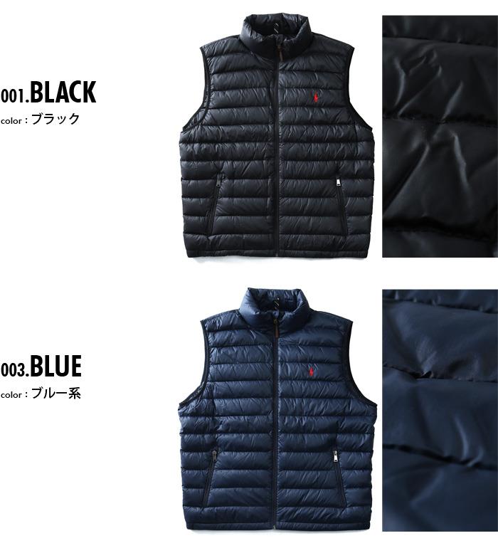 大きいサイズ メンズ POLO RALPH LAUREN ポロ ラルフローレン ダウンベスト アウター XL XXL USA 直輸入 710714969