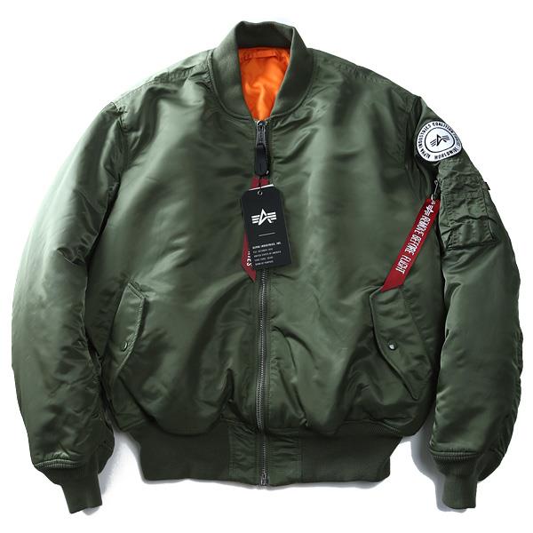 大きいサイズ メンズ ALPHA INDUSTRIES アルファインダストリーズ ジャケット アウター MA-1 リバーシブル フライトジャケット USA 直輸入 mjm48503c1